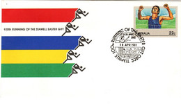 Australia PM 751 1981 Running Of The Easter Gift,dated 18 April, Pictorial Postmark - Poststempel