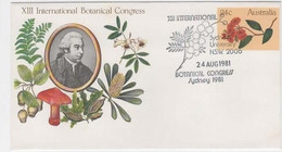 Australia PM 780 1981 XIII International Botanical Congress,FDI Pictorial Poistmark - Marcophilie