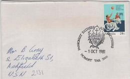 Australia PM 807 1981 Passionist Fathers And Brothers, Pictorial Postmark - Marcophilie