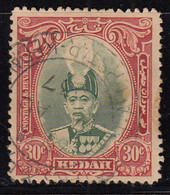 Kedah 30c Used 1937, Malaya / Malaysia - Kedah