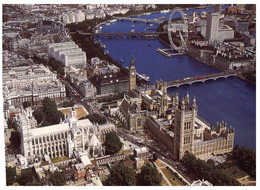 (II 27)(ep) Posted Within Australia Posted To  (large Size) UK London House Of Lord & Big Ben + Thames River - Monuments