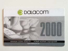 KAZAKHSTAN..PHONECARD.. DALACOM..CDMA..2000.. - Alimentation