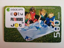 KAZAKHSTAN..  PHONECARD.. PATHWORD..DALACOM..CITY..JET..CDMA..500  UNITS - Spiele