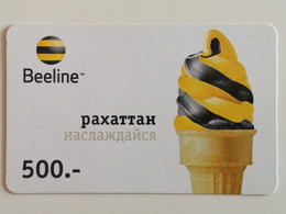 KAZAKHSTAN..   PHONECARD.. K-MOBILE..BEELINE..500 - Levensmiddelen