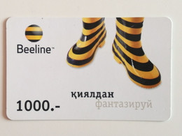 KAZAKHSTAN..   PHONECARD.. K-MOBILE..BEELINE..1000 - Fashion