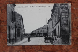 ERAGNY (95) LA PLACE DE LA REPUBLIQUE - Eragny