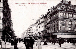 BELGIQUE -- BRUXELLES - Le Boulevard Anspach - Avenues, Boulevards