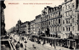 BELGIQUE -- BRUXELLES - Grand Hôtel Et Boulevard Anspach - Avenues, Boulevards