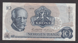 NORVEGIA 1975  10 CORONE  QFDS - Norway