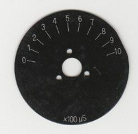 Old Potentiometer Scale-schaal X100 US - Componenti
