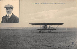 80-LE-CROTOY- L'AVIATEUR CONSTRUCTEUR RENE CAUDRON - Le Crotoy