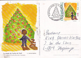 Luxembourg - Joyeux Noel (8.276.1) - Storia Postale