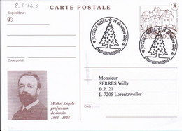 Luxembourg - Joyeux Noel (8.276.3) - Storia Postale