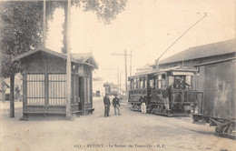 92-ANTONY- LA STATION DES TRAMWAYS - Antony