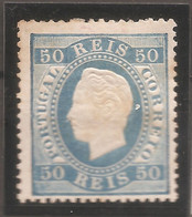Portugal, 1879/80, # 50c Dent. 13 1/2, Tipo II, MH - Unused Stamps
