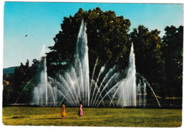 TORINO  PARCO DEL VALENTINO  FONTANA LUMINOSA - Parks & Gärten