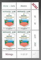Monaco 2021 - Yv N° 3264 ** - Rolex Monte-Carlo Master - Nuovi