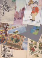 Lot 2626 De 10 CPA Illustrateurs Divers Illustrées Fantaisie Déstockage Pour Revendeurs Ou Collectionneurs - 5 - 99 Karten