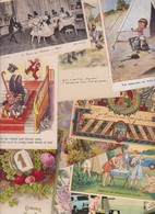 Lot 2633 De 10 CPA Illustrateurs Divers Illustrées Fantaisie Déstockage Pour Revendeurs Ou Collectionneurs - 5 - 99 Postcards