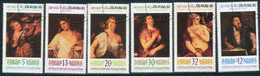 BULGARIA 1986 Titian 500th Anniversary Used.  Michel 3530-35 - Used Stamps