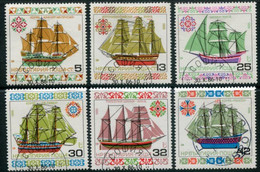 BULGARIA 1986 Historic Ships  V Used.  Michel 3504-09 - Gebruikt