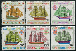 BULGARIA 1986 Historic Ships  V MNH / **.  Michel 3504-09 - Nuevos