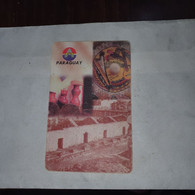 Paraguay-(par-a11)-(10 Impulsos)-(01382823)-(7)-chip Card+1card Prepiad Free - Paraguay