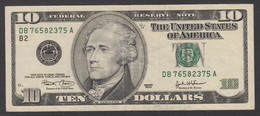 STATI UNITI 2003 10$ HAMILTON SPL - Federal Reserve Notes (1928-...)