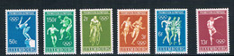 LUSSEMBURGO 1968- Serie Completa  "Olimpiadi " Nuova ** - Andere & Zonder Classificatie