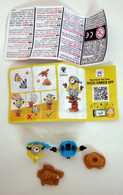 YOGA STUART MINIONS 2 DV604 + BPZ   SORPRESA KINDER ITALY Ferrero - Cartoons