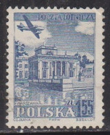 Polonia, 1954 - 1,55z Lazienki Park - Nr.C39 Usato° - Gebraucht
