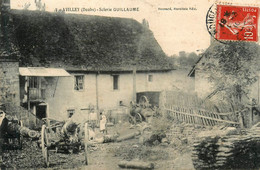 Avilley * La Scierie GUILLAUME * Métier Bois Scierie * Batteuse Ou Machine Agricole * 1910 * Commerce Industrie - Valentigney