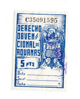 BARCELONA AYUNTAMIENTO Derecho Obvencional De Aduanas - Postage-Revenue Stamps