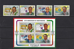 Tuvalu: 752/ 755 + BF 63 ** - Tuvalu