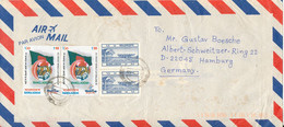 Bangladesh Air Mail Cover Sent To Germany - Bangladesh
