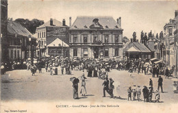 59-CAUDRY- GRAND'RUE , JOUR DE FÊTE NATIONALE - Caudry