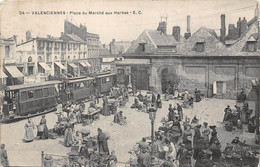 59-VALENCIENNES- PLACE DU MARCHE AUX HERBES - Valenciennes