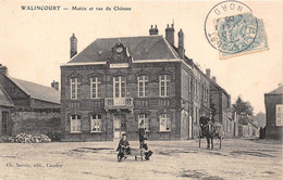 59-WALINCOURT- MAIRIE ET RUE DE CHÂTEAU - Sonstige & Ohne Zuordnung