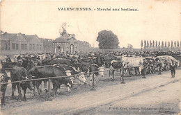 59-VALENCIENNES- MARCHE AUX BESTIAUX - Valenciennes