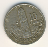 GUATEMALA 1990: 10 Centavos, KM 277 - Guatemala