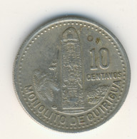 GUATEMALA 1987: 10 Centavos, KM 277 - Guatemala