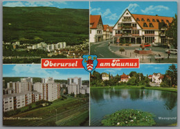 Oberursel - Mehrbildkarte 3   Mit 2x Stadtteil Rosengärtchen - Oberursel