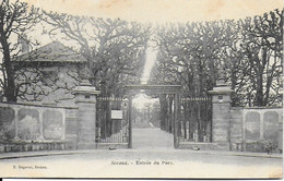 Sceaux - L'entrée Du Parc - Sceaux