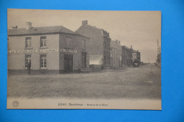 Gembloux: Avenue De La Gare Avec Le Café-restaurant De La Station: A.DETRY - Gembloux