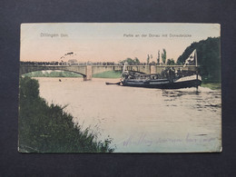 Allemagne - Dillingen - Partie An Der Donau Mit Donaubrücke / Service Des Prisonniers De Guerre Kriegsgefangenensendung - Dillingen
