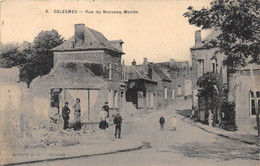 59-SOLESMES- RUE DU NOUVEAU MONDE - Solesmes