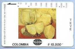 COLOMBIA : COLMT58 $15500 TEYE  Pinas      1959 USED - Kolumbien