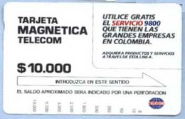 COLOMBIA : COLMT09 $10000 Utilice Gratis El Servicio 9800 USED - Colombia