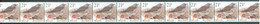 Timbres Rouleau De 1999 Oiseaux COB R89a XX 4 Chiffres Au Lieu De 5 En BANDE De 15 - Soit 3 Fois Avec 4 Numéros (1665 - - Rouleaux