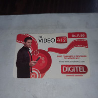 Bolivia-tu Video-(24)-(bs.f.50)-(5292-4576-3795-3572-30)-used Card+1card Prepiad Free - Bolivie